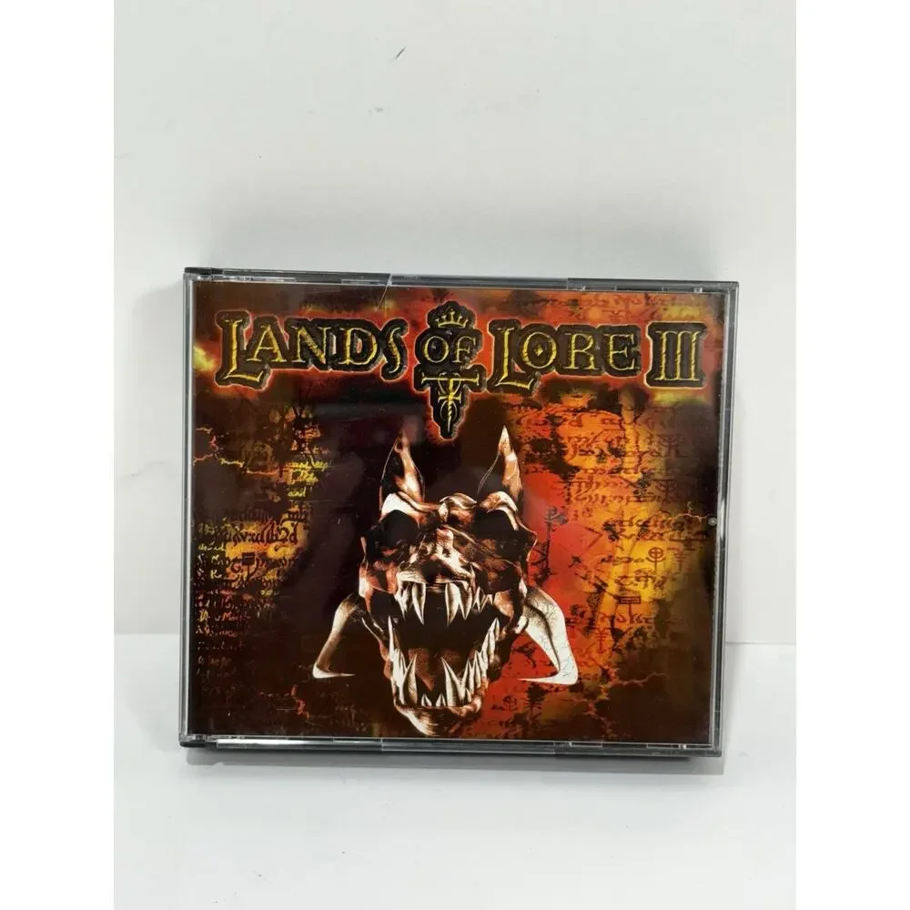 Lands‎ of Lore III 3 (PC, 1999) 4 Discs Strategy Game